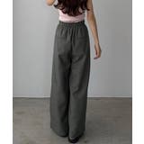 callautia リネンライクワイドパンツ | JUNOAH | 詳細画像7 