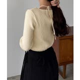 callautia ホルターネックリブニット | JUNOAH | 詳細画像11 