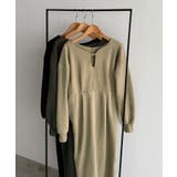 callautia 深カーブネックスウェットワンピース | JUNOAH | 詳細画像13 