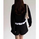 callautia フリルドッキングシャギーニット | JUNOAH | 詳細画像11 