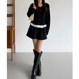 callautia フリルドッキングシャギーニット | JUNOAH | 詳細画像12 