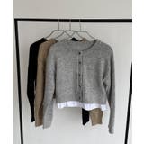 callautia フリルドッキングシャギーニット | JUNOAH | 詳細画像13 