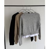 callautia フリルドッキングシャギーニット | JUNOAH | 詳細画像14 