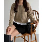 callautia フリルドッキングシャギーニット | JUNOAH | 詳細画像7 