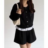 callautia フリルドッキングシャギーニット | JUNOAH | 詳細画像9 