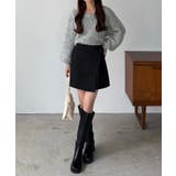 callautia 前後２wayリボンシャギーニット | JUNOAH | 詳細画像15 