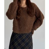 callautia 前後２wayリボンシャギーニット | JUNOAH | 詳細画像27 