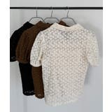 callautia カットレースポロトップス（キャミセット） | JUNOAH | 詳細画像13 