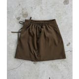 callautia ラップ風リボンミニスカート（インパン付き） | JUNOAH | 詳細画像16 