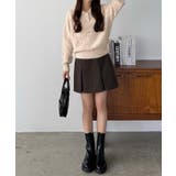 callautia ミックスカラーハーフボタンポロニット | JUNOAH | 詳細画像13 