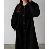 callautia ボリュームスリーブステンカラーロングコート | JUNOAH | 詳細画像11 