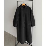 callautia ボリュームスリーブステンカラーロングコート | JUNOAH | 詳細画像14 