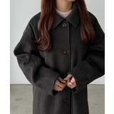 callautia ボリュームスリーブステンカラーロングコート | JUNOAH | 詳細画像2 