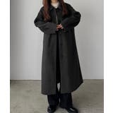 callautia ボリュームスリーブステンカラーロングコート | JUNOAH | 詳細画像3 