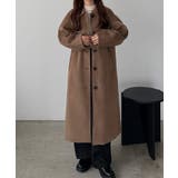 callautia ボリュームスリーブステンカラーロングコート | JUNOAH | 詳細画像9 