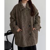 callautia シャギーミドルコート | JUNOAH | 詳細画像1 