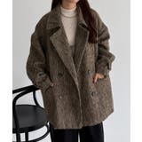 callautia シャギーミドルコート | JUNOAH | 詳細画像3 