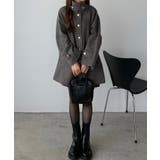 callautia ゴールドボタンミドルコート | JUNOAH | 詳細画像10 