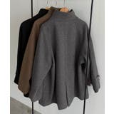 callautia ゴールドボタンミドルコート | JUNOAH | 詳細画像17 