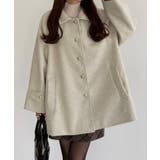 callautia ゴールドボタンミドルコート | JUNOAH | 詳細画像19 