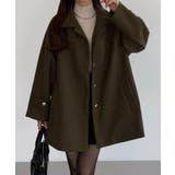 callautia ゴールドボタンミドルコート | JUNOAH | 詳細画像23 