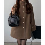 callautia ゴールドボタンミドルコート | JUNOAH | 詳細画像4 