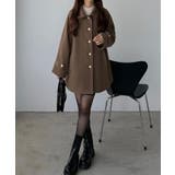 callautia ゴールドボタンミドルコート | JUNOAH | 詳細画像6 