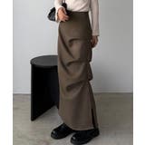 callautia 薄手ツイードサイドタックマーメイドスカート | JUNOAH | 詳細画像6 