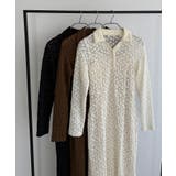 callautia カットレース長袖ポロワンピース（ペチワンピースセット） | JUNOAH | 詳細画像17 