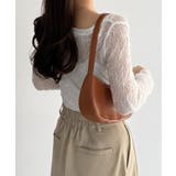 callautia 袖ギャザードレープレーストップス | JUNOAH | 詳細画像15