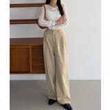 callautia 袖ギャザードレープレーストップス | JUNOAH | 詳細画像16