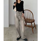 callautia 薄手2way肩リボンドレープトップス | JUNOAH | 詳細画像4