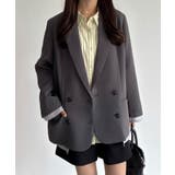 callautia バックスリットオーバーサイズストライプシャツ | JUNOAH | 詳細画像15