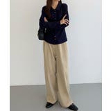 callautia カットジャガードポロトップス | JUNOAH | 詳細画像11