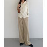 callautia カットジャガードポロトップス | JUNOAH | 詳細画像8