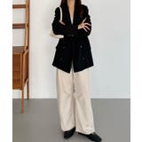 callautia 薄手ツイードテーラードシャツジャケット | JUNOAH | 詳細画像5