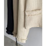 callautia ゴールドボタンツイードジャケット | JUNOAH | 詳細画像13 