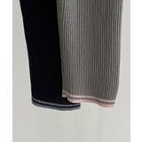 callautia 配色ポロ衿シアーニット | JUNOAH | 詳細画像27