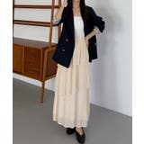 callautia プリーツティアードスカート | JUNOAH | 詳細画像10 