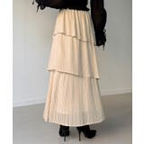 callautia プリーツティアードスカート | JUNOAH | 詳細画像17 