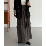 callautia プリーツティアードスカート | JUNOAH | 詳細画像20 