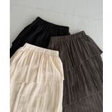 callautia プリーツティアードスカート | JUNOAH | 詳細画像22 