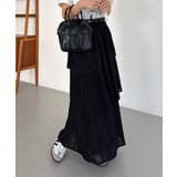 callautia プリーツティアードスカート | JUNOAH | 詳細画像4 