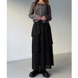 callautia プリーツティアードスカート | JUNOAH | 詳細画像6 