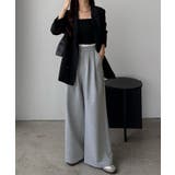 callautia レイヤード風スウェットパンツ | JUNOAH | 詳細画像5