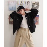 callautia オーバーサイズデニムジャケット | JUNOAH | 詳細画像15