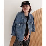 callautia オーバーサイズデニムジャケット | JUNOAH | 詳細画像3