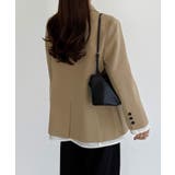 callautia レイヤードデザインジャケット | JUNOAH | 詳細画像7