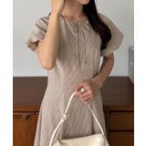 callautia キーネックバルーンスリーブワンピース | JUNOAH | 詳細画像11 