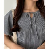callautia キーネックバルーンスリーブワンピース | JUNOAH | 詳細画像5 